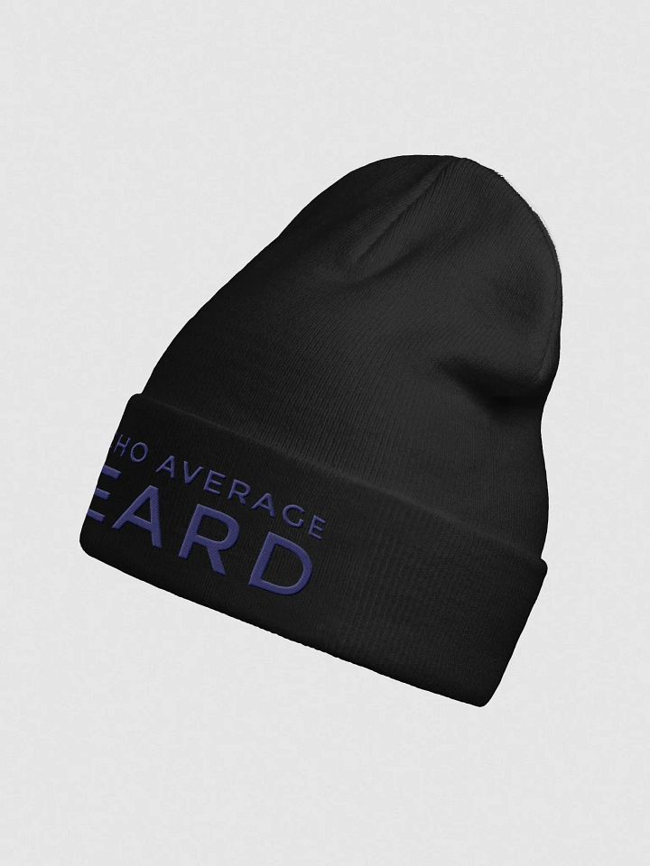 Nacho Average Beard Cotton Blend Beanie product image (2)
