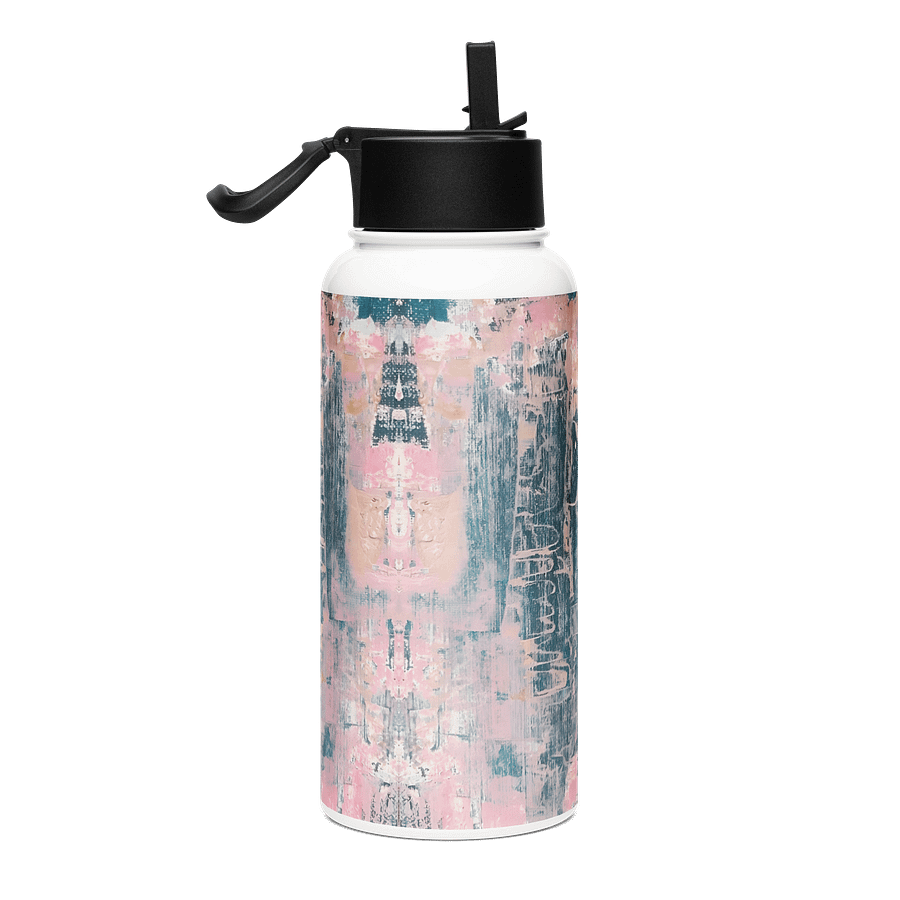 "Recovery 2019" Water Bottle With Screw Top And Straw product image (4)
