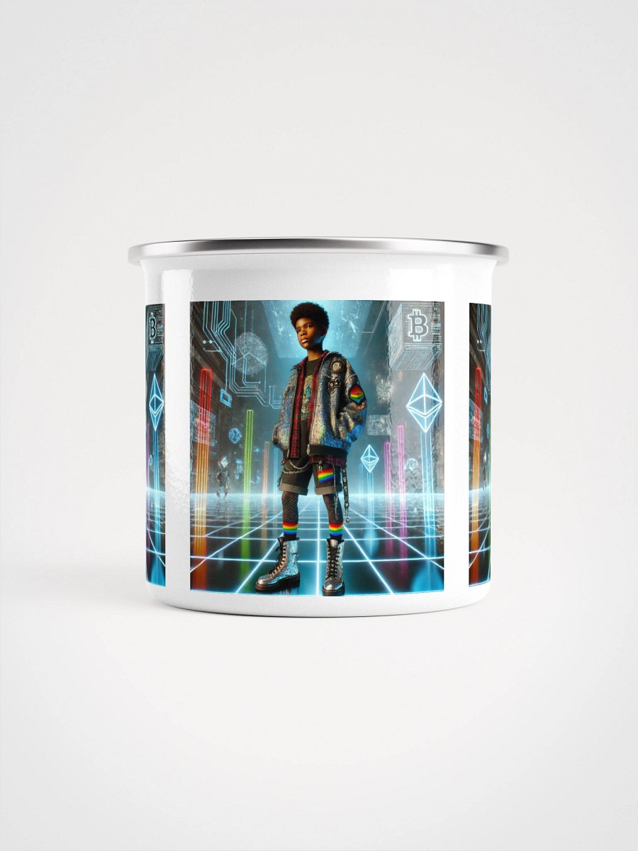 Meta Kid #3 Enamel Mug product image (2)