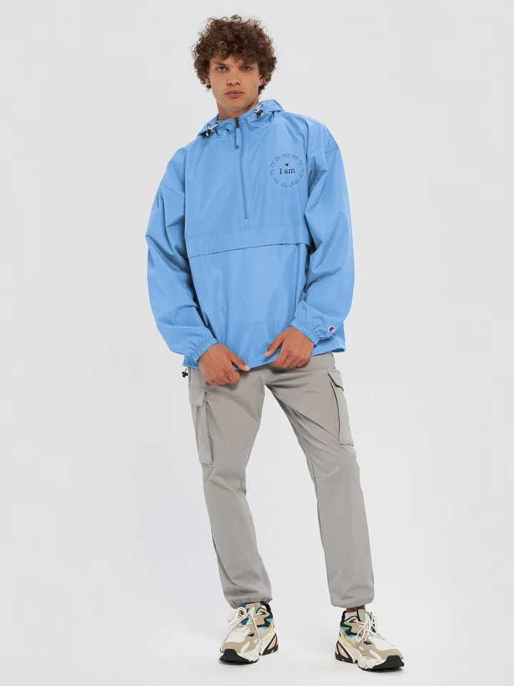 Minimalist "I Am" Empowerment Statement Champion Packable Jacket product image (2)
