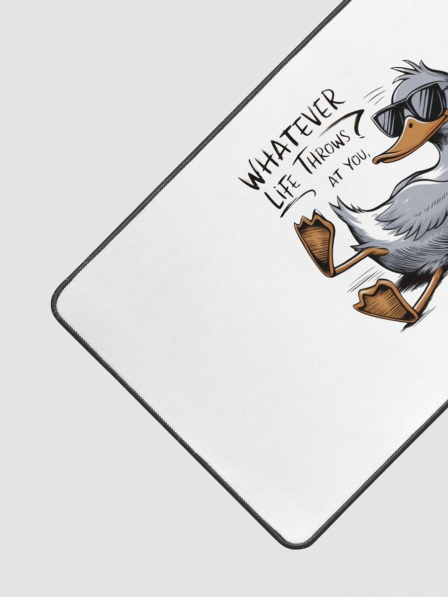 Funny Duck Quote - Duck & Let It Hit Others Desk Mat product image (3)