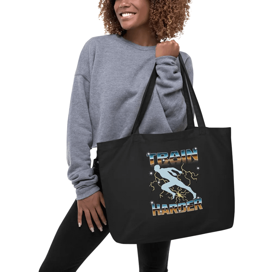 Train Harder Runner Eco-Friendly Tote product image (3)