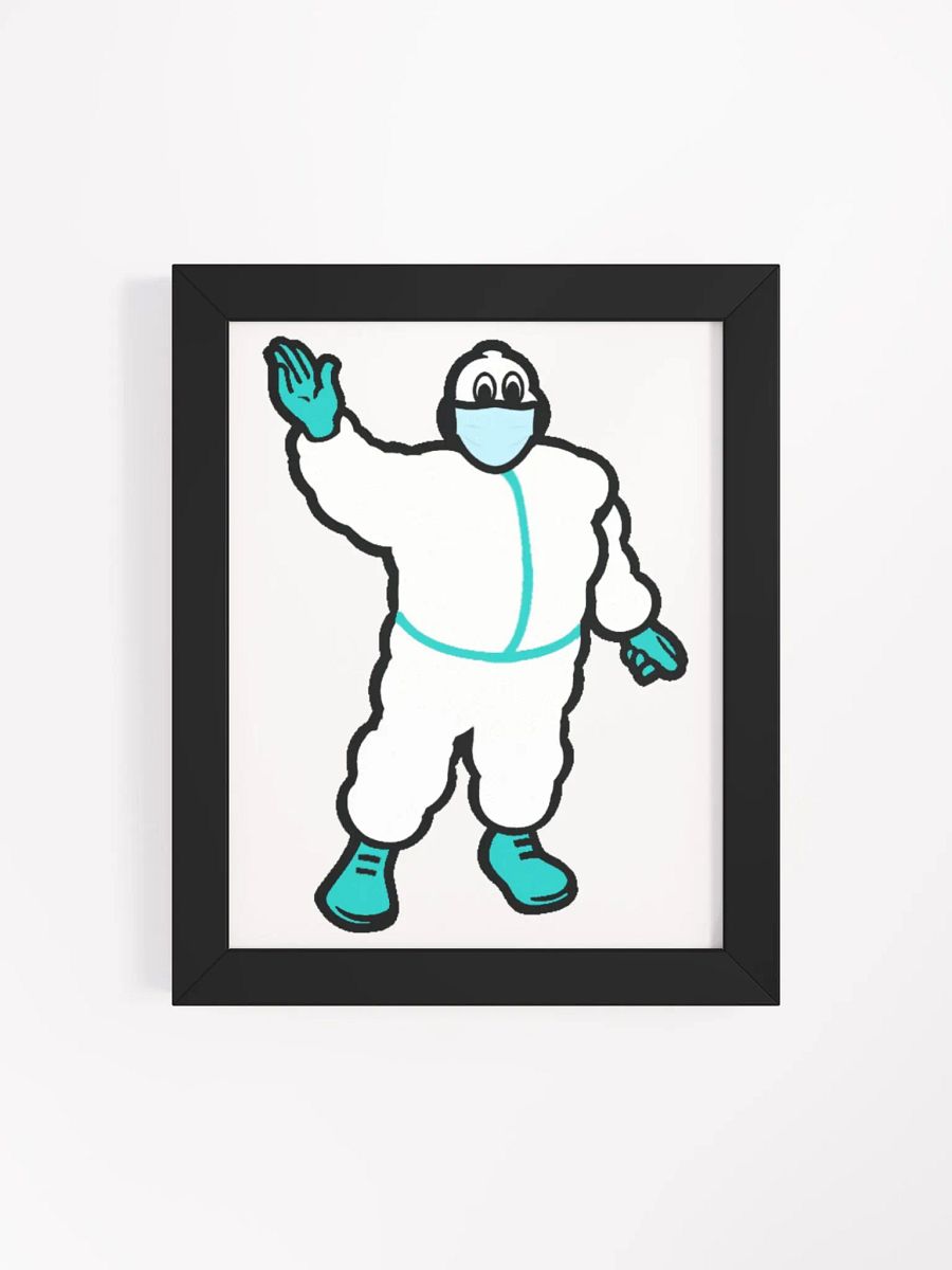 Dr Bibendum Framed High-Quality Matte Poster product image (4)