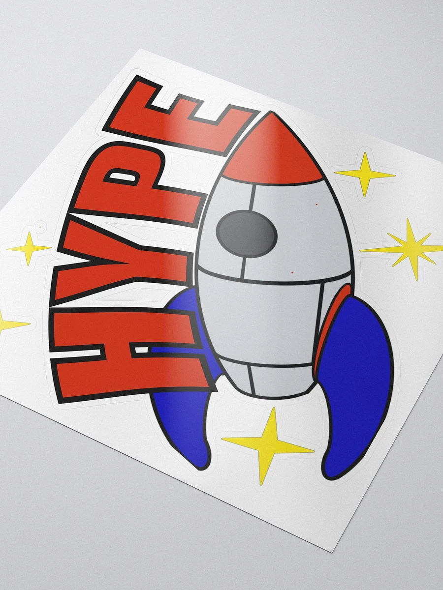 Hype Rocket Kiss Cut Sticker product image (3)
