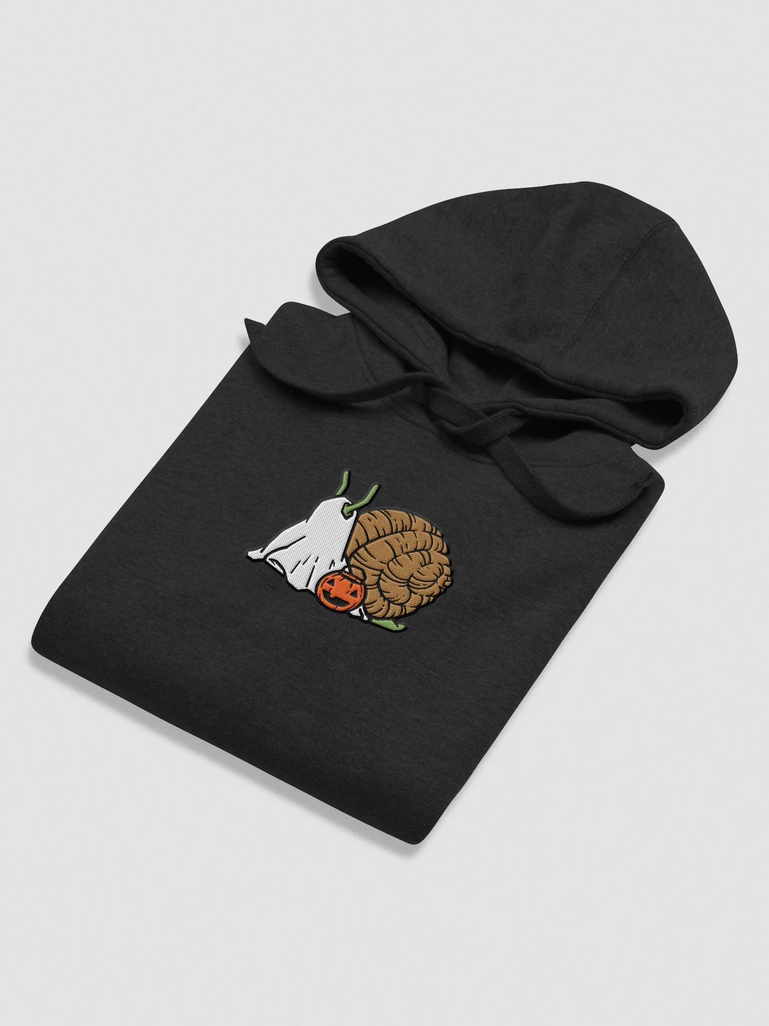 Snail Ghost Embroidered Hoodie product image (36)