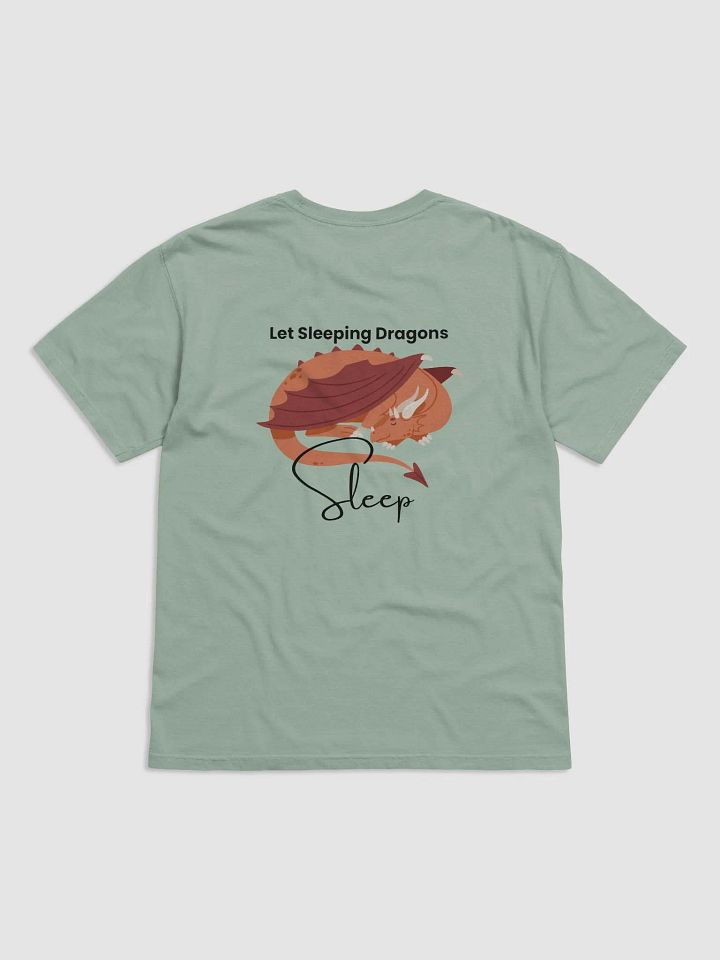 Sleeping Dragon Cartoon T-Shirt product image (7)