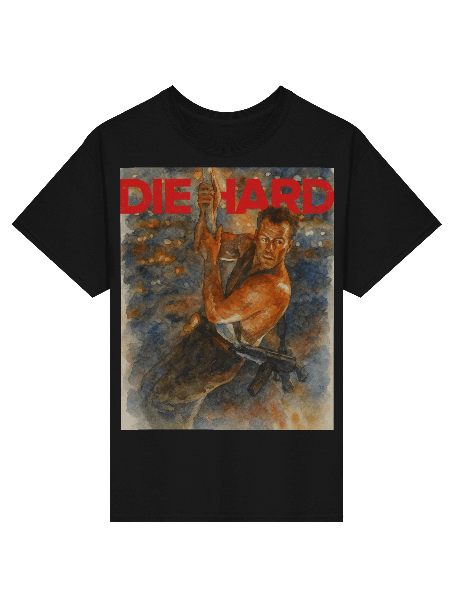 Die Hard inspired Roof Jump T-Shirt product image (1)