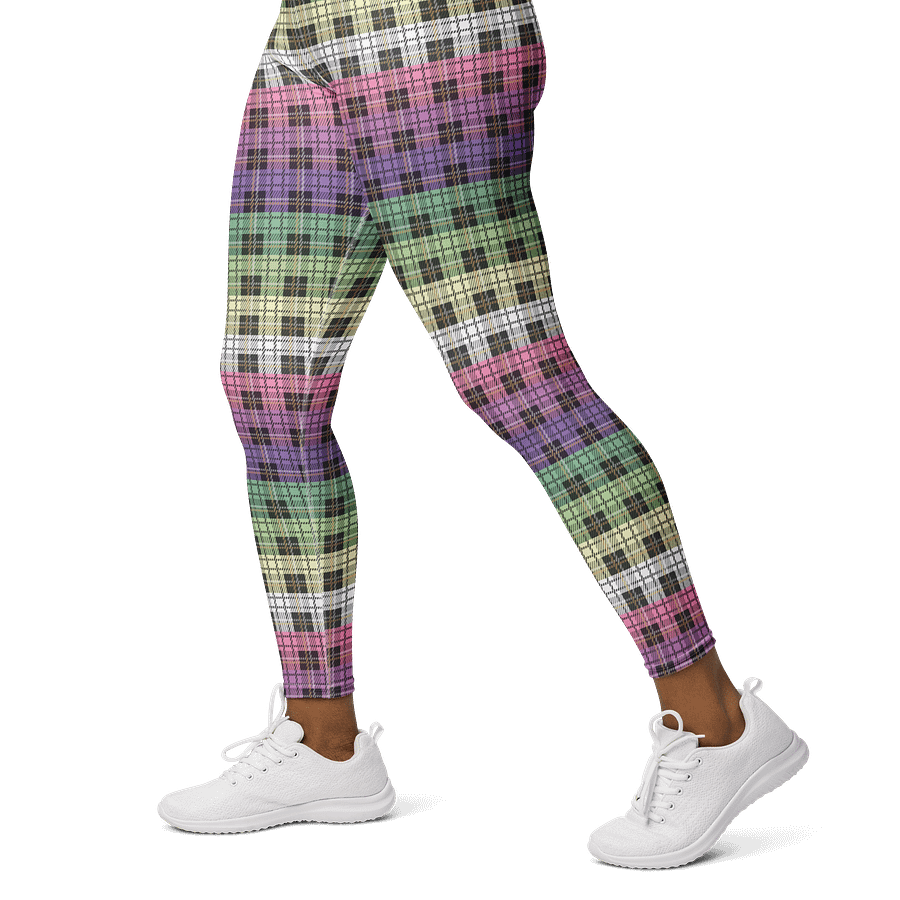 Genderfae Pride Plaid Leggings product image (3)
