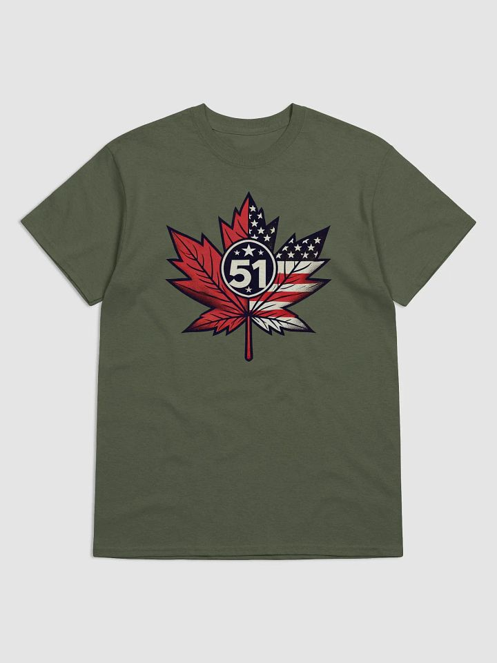 "51st State" Maple Leaf T-Shirt (Gildan) product image (1)