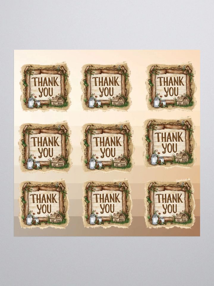 Vintage Thank You Decorative Plaques product image (2)