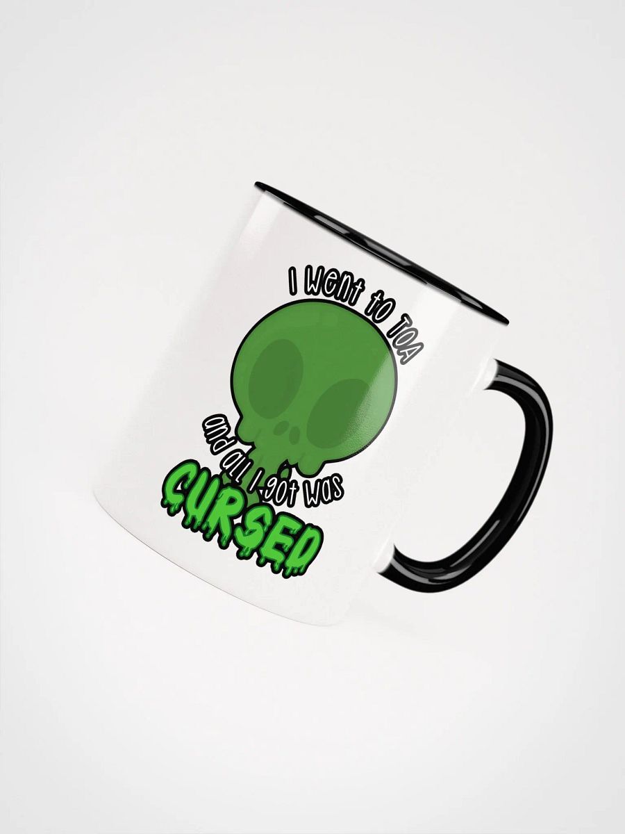 All I Got Was Cursed - Hunter - Ceramic Mug w/Color product image (4)