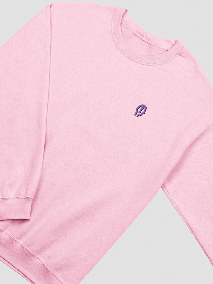 EXCLAIMING MENTALLY (L.C. bubblegum design) embroidered crewneck product image (9)