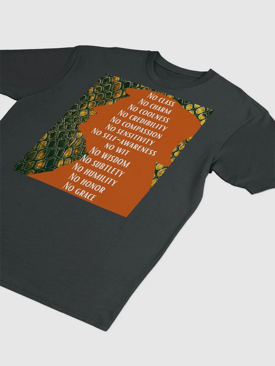 No Class, No Charm Donald Trump Silouhette Men's Tee product image (3)
