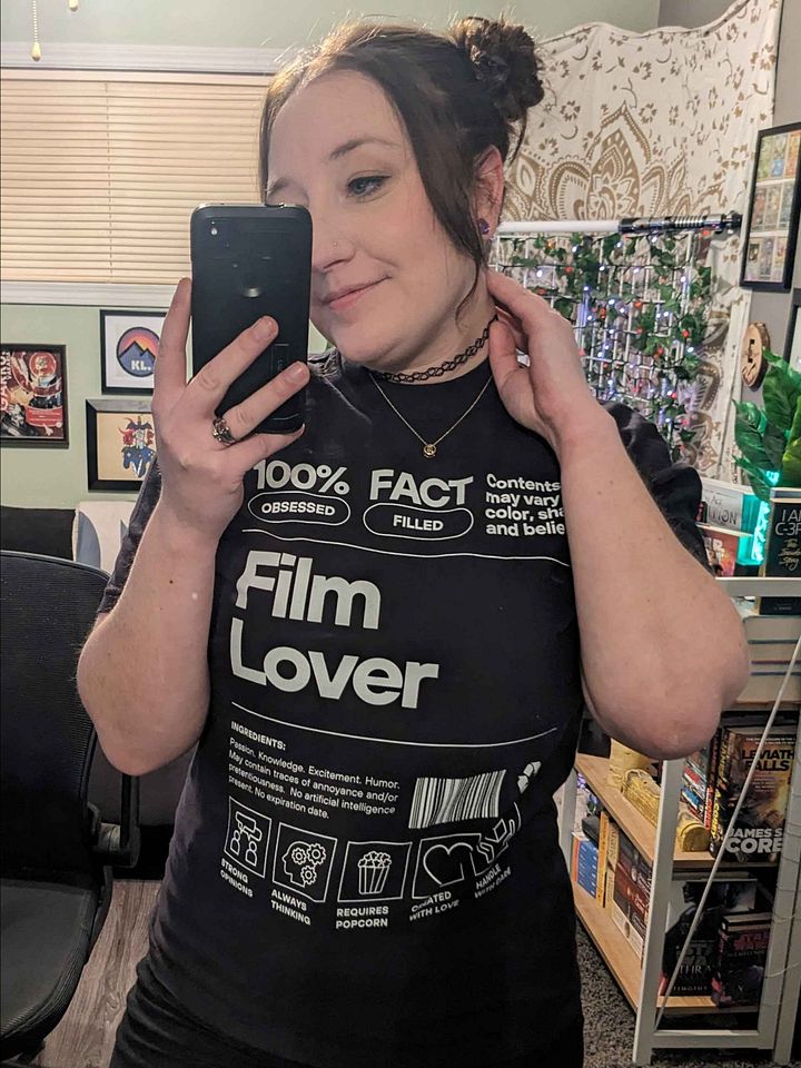 Film Lover Tee [Light Text] product image (1)