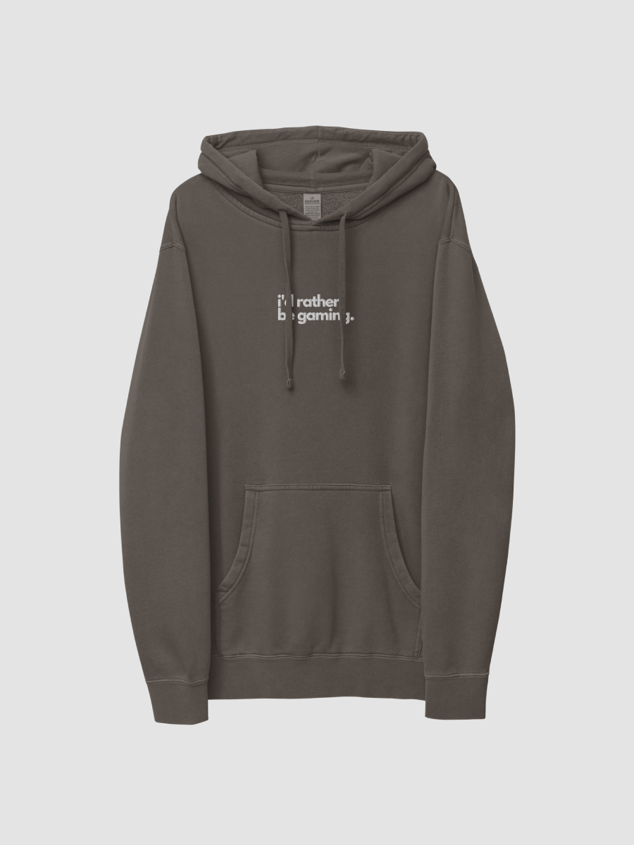 I'd Rather Be Gaming Super Soft High Quality Hoodie product image (2)