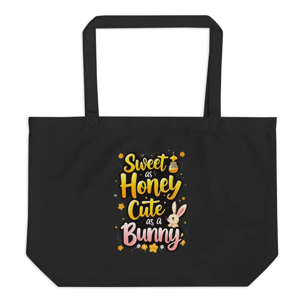Sweet as Honey, Cute as a Bunny Organic Tote product image (1)