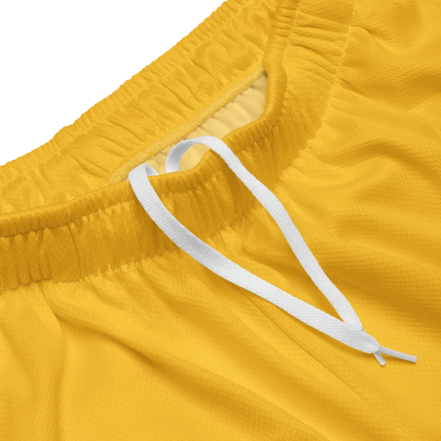 Hoochie Mart Unisex Mesh Shorts Gold product image (3)