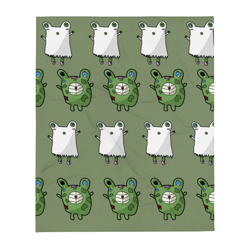 Smol Frog Blanket by Grim Jr. product image (1)