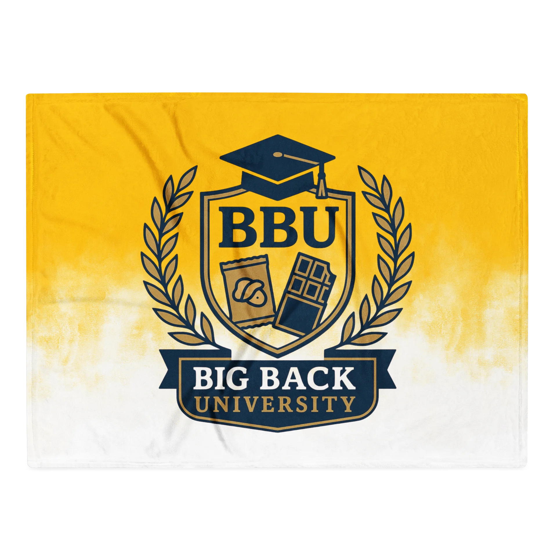 BBU Fleece Throw Blanket product image (1)