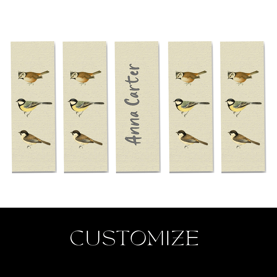 Tit Bird Bookmark product image (3)