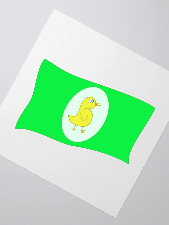 Quackers Bill Kiss-Cut Sticker product image (2)