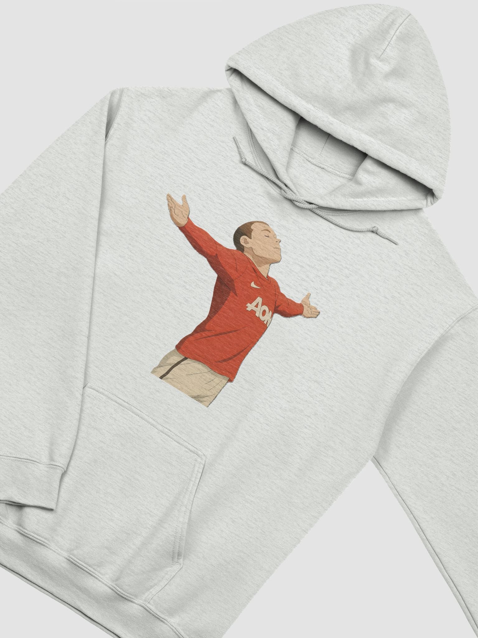Classic Unisex Hoodie - Wayne Rooney Goal Celebration - Iconic Moment - Manchester United (Various Colours) product image (2)