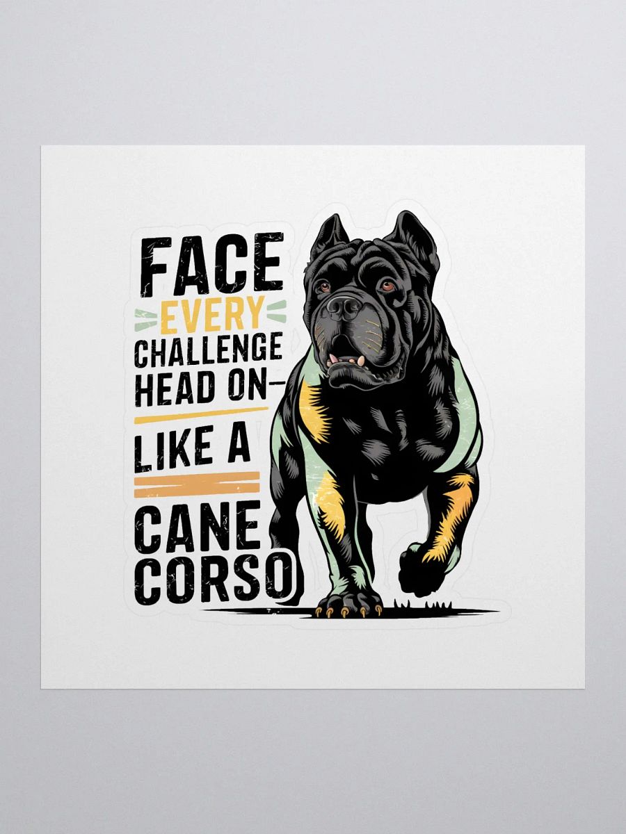 Face Every Challenge Head On Like a Cane Corso