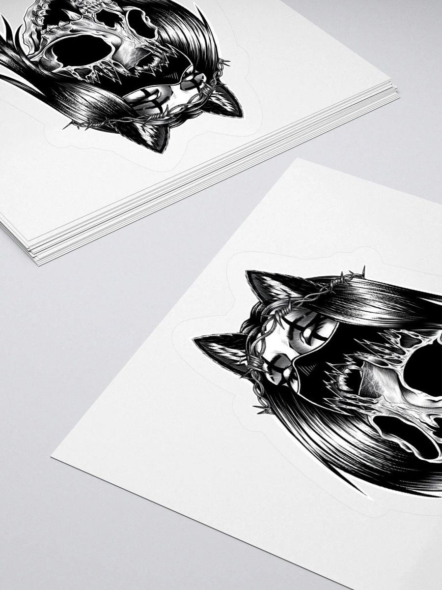 Metal Skull n' Bones Sticker product image (11)