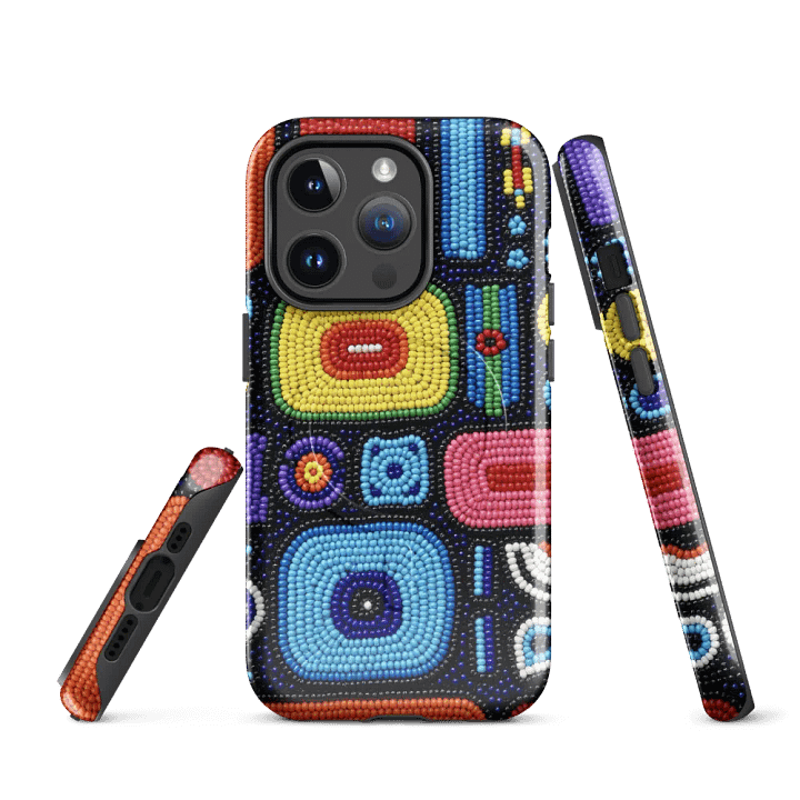 Block Mosaic MagSafe® Tough Case product image (3)
