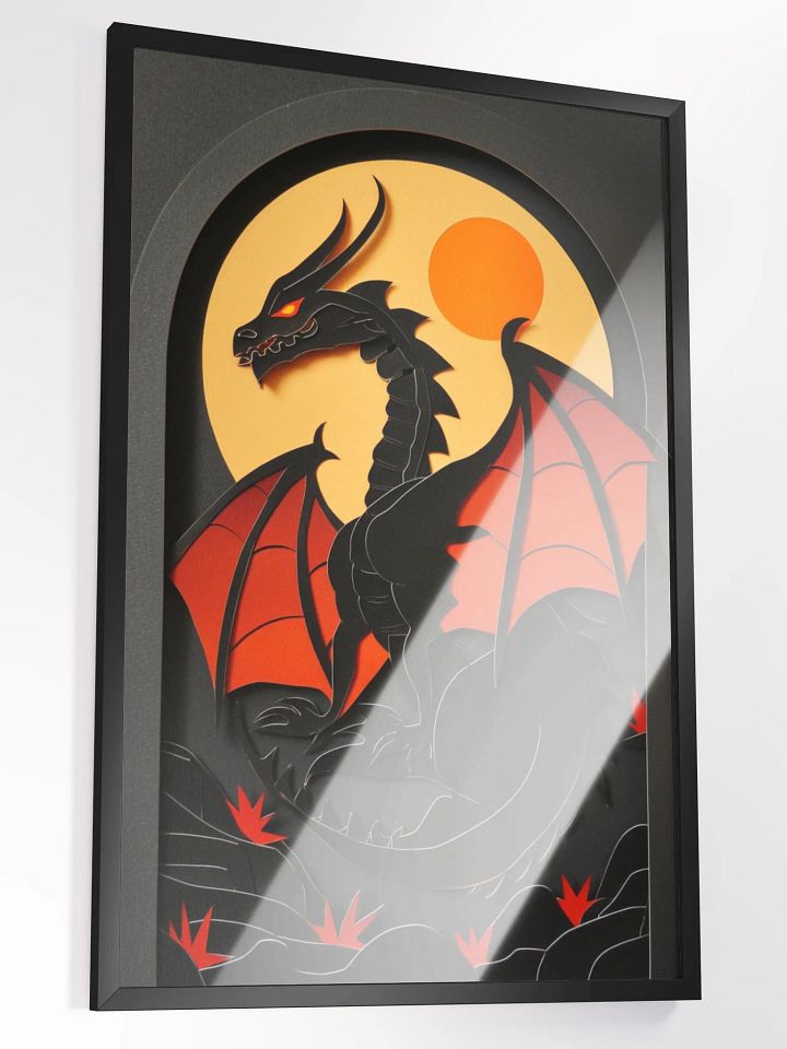 Caraxes The Blood Wyrm Framed Poster product image (2)