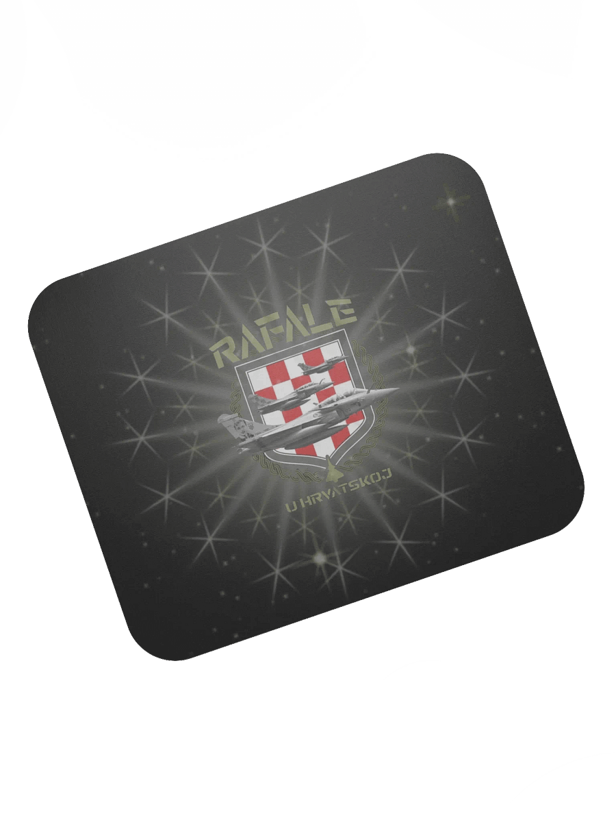 Rafale Fighter Jets Checkered Mouse Pad product image (7)