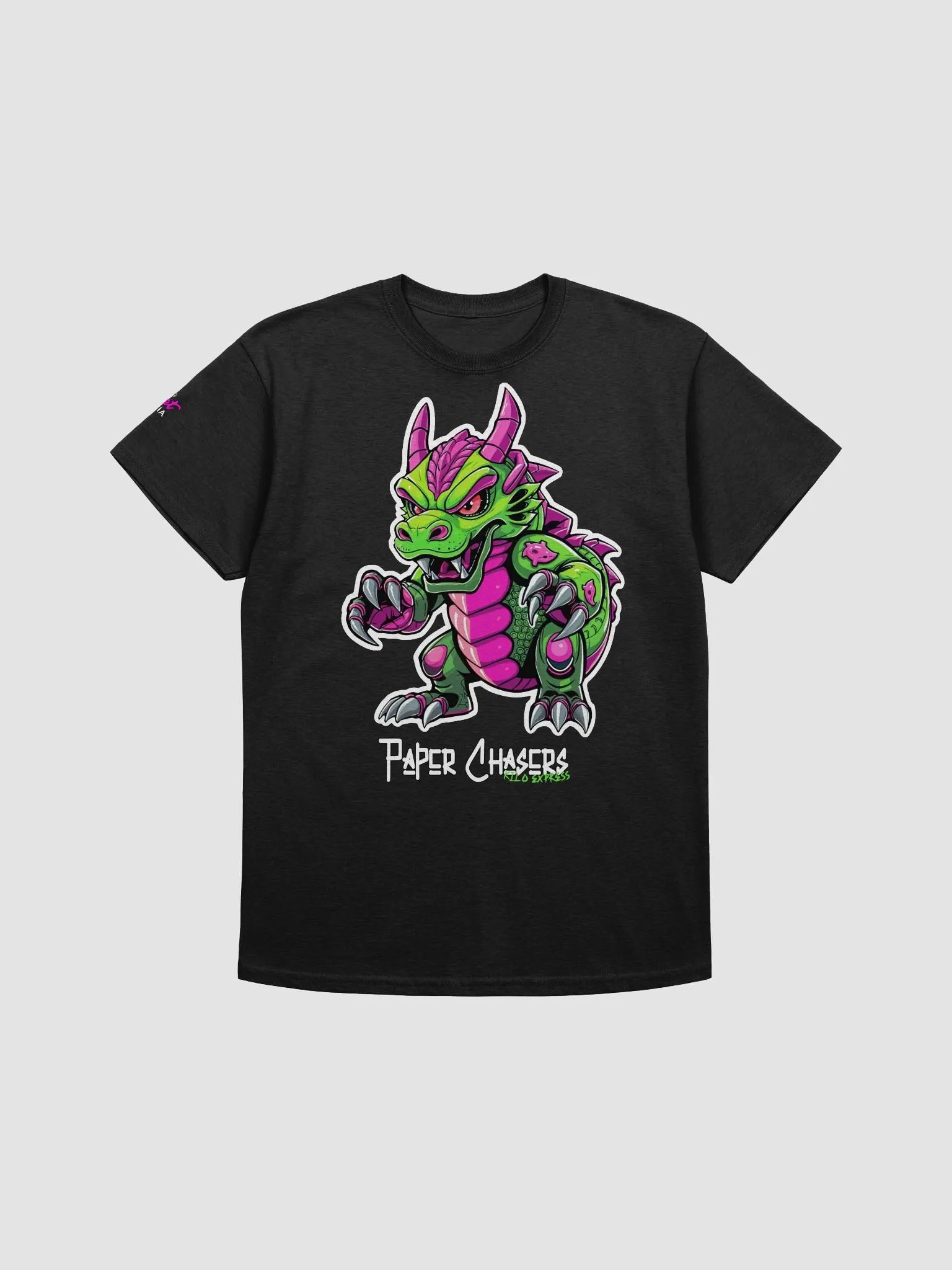 Kilo Express - Paper Chasers Neon Dragon Tee product image (1)