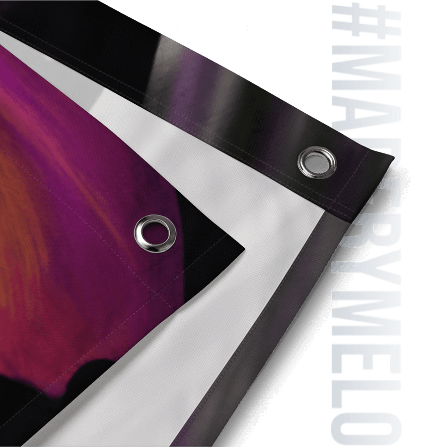 #MELOtober 2023 Personalized MELO CREW Founders - Flag | #MadeByMELO product image (3)