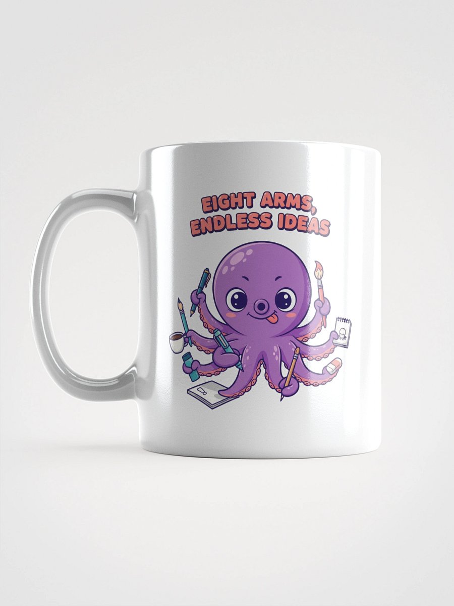 Octo-Doodler White Glossy Mug product image (1)