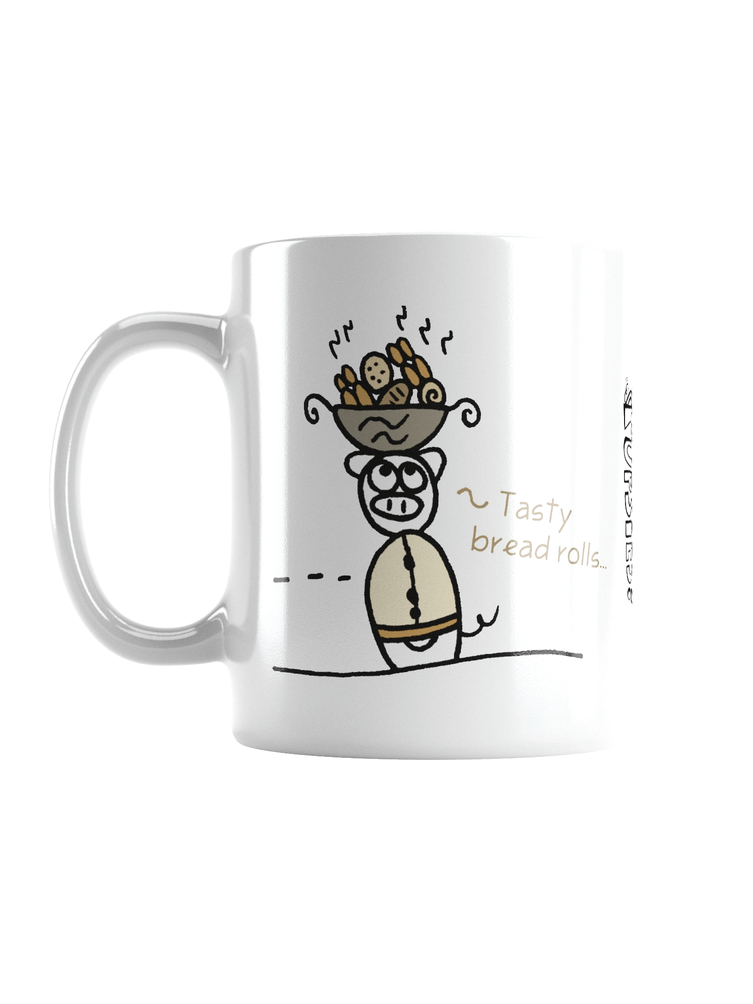 'Gregor, the bread rolls guy' Pupsies! Mug product image (2)