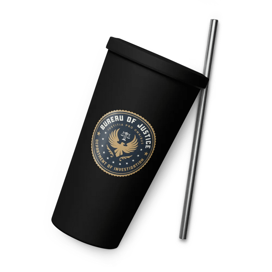 Bureau of Justice - Stainless Steel Tumbler product image (7)