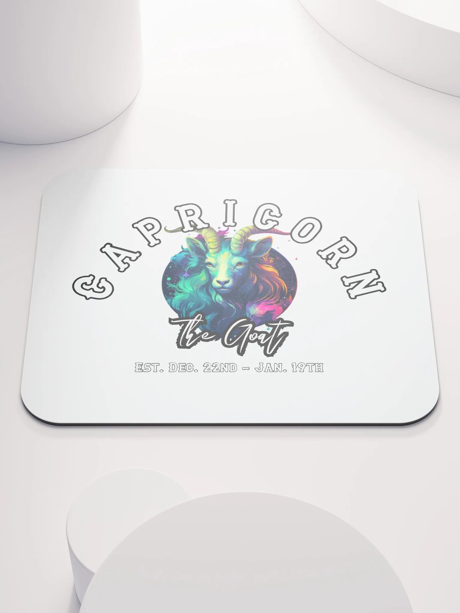 Capricorn - Zodiac Mouse Pad product image (1)