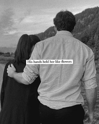 Find someone who knows how to hold you gently 🤍