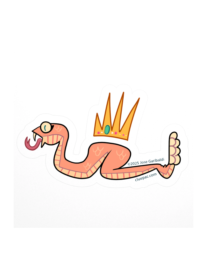 Queen Radler Kiss Cut Sticker product image (1)