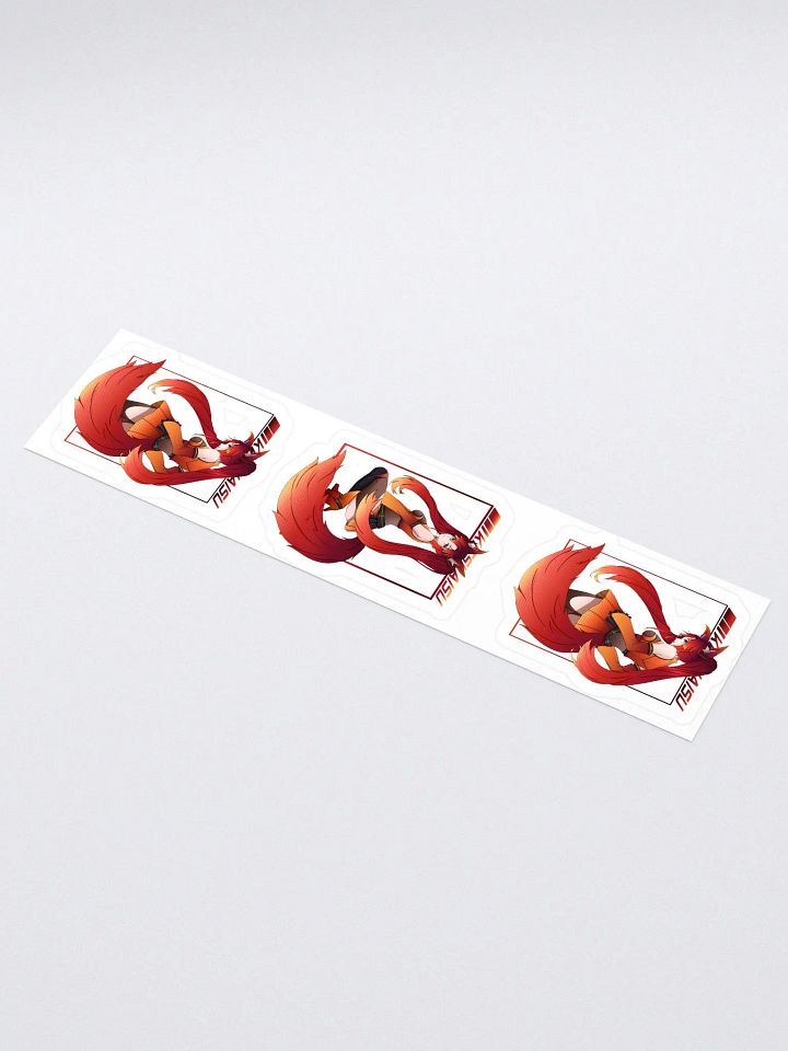 Kitsu Aisu Anime Fox Girl Sticker Set 2 product image (1)
