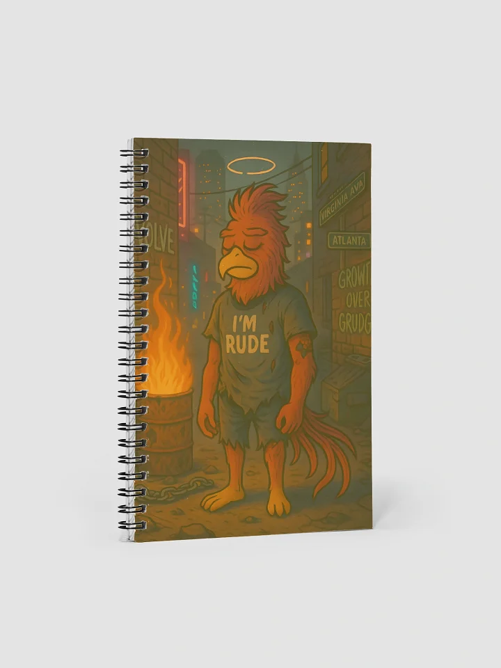 Rude Phoenix Spiral Notebook product image (1)