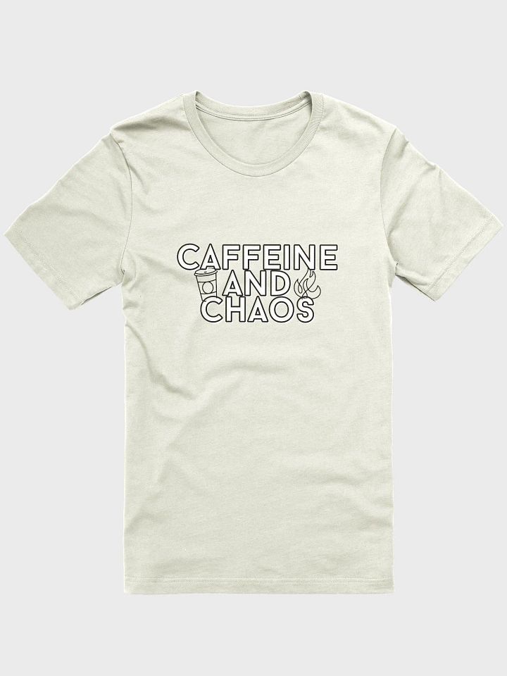 Caffeine and Chaos 2 Supersoft Tshirt product image (7)