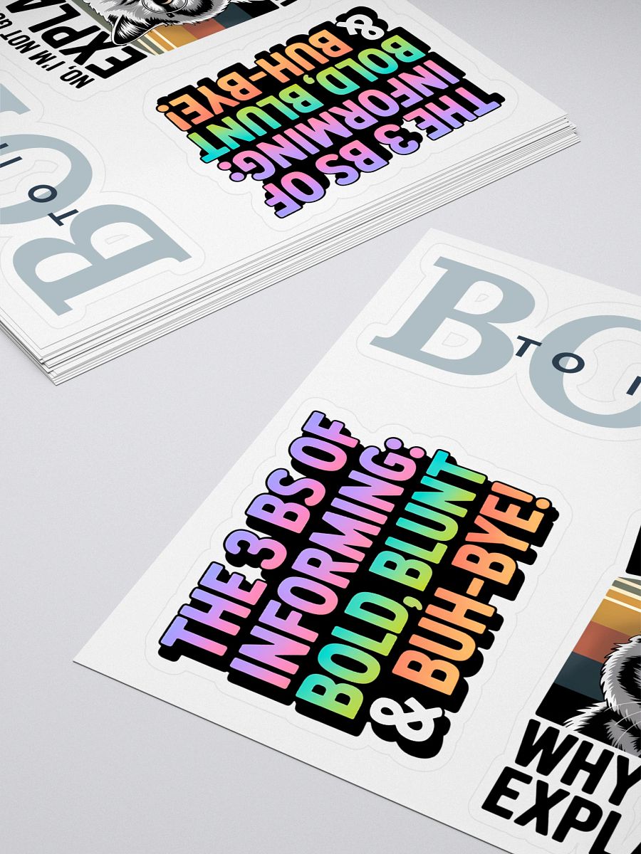 Informing Human Design Manifestor Sticker Sheet product image (4)