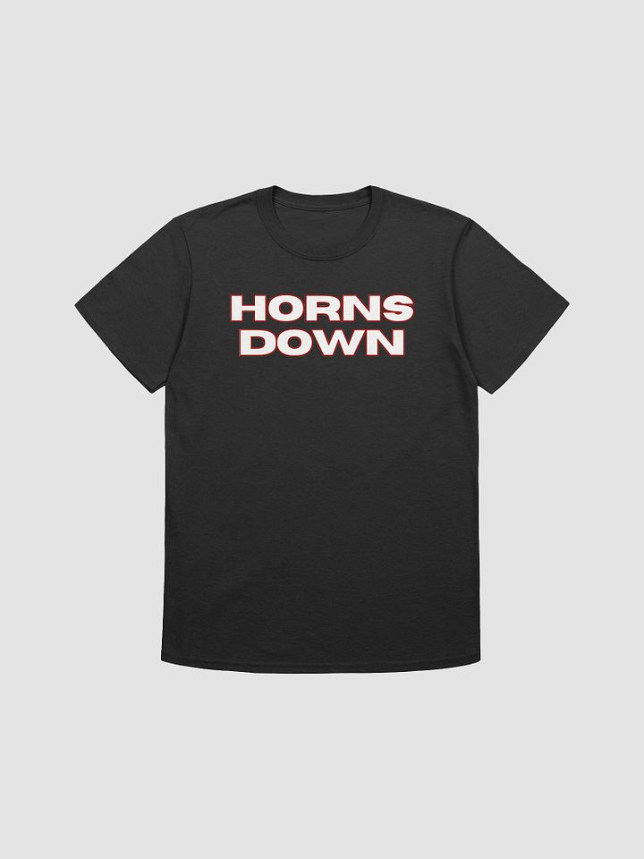 Bold 'HORNS DOWN' Unisex Tee product image (1)
