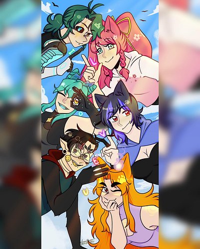 Had so much fun drawing this!! 💛💛 I love these goobs a lot lol.
Y’all should follow me on twitter!! I’m much more active ther...