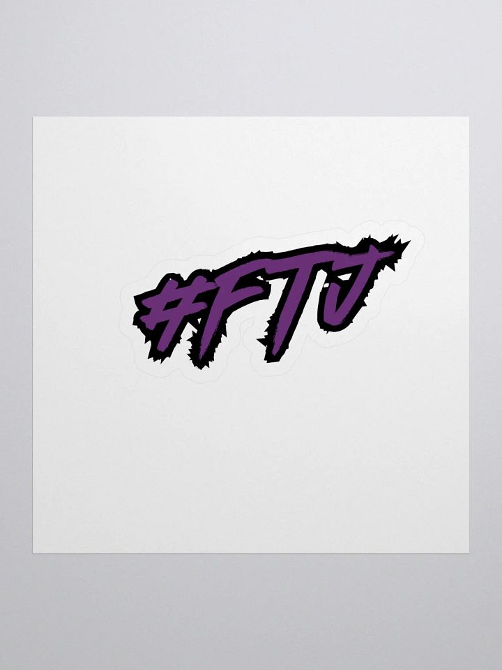 #FTJ Sticker product image (1)