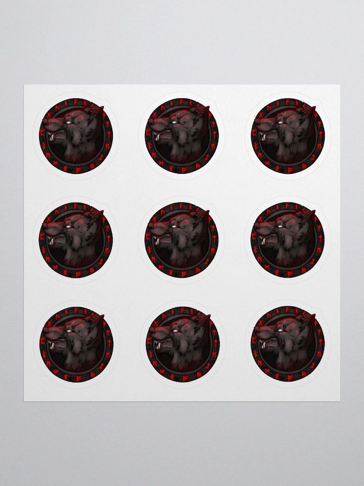 Runic Wolf Stickers product image (3)