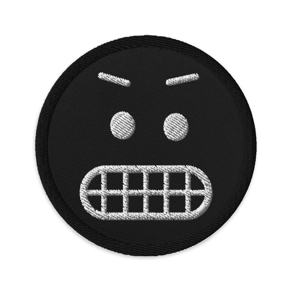Grimacing Face Patch product image (1)