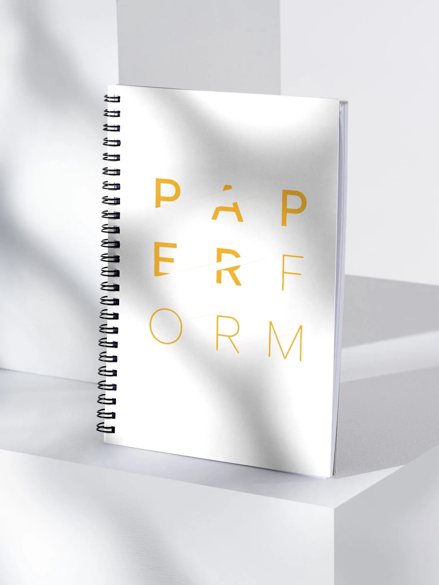 Diagonal Line Spiral Notebook product image (4)