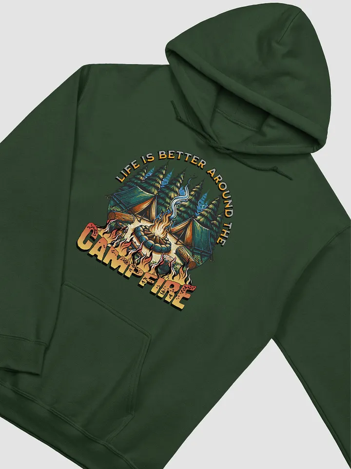 Life Is Better Around The Campfire Vibes Classic Hoodie product image (8)